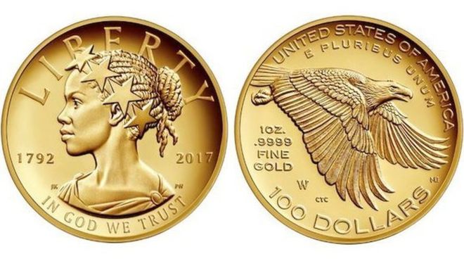  الولايات المتحدة: إصدار عملة نقدية ذهبية بوجه امرأة أمريكية من أصل افريقي