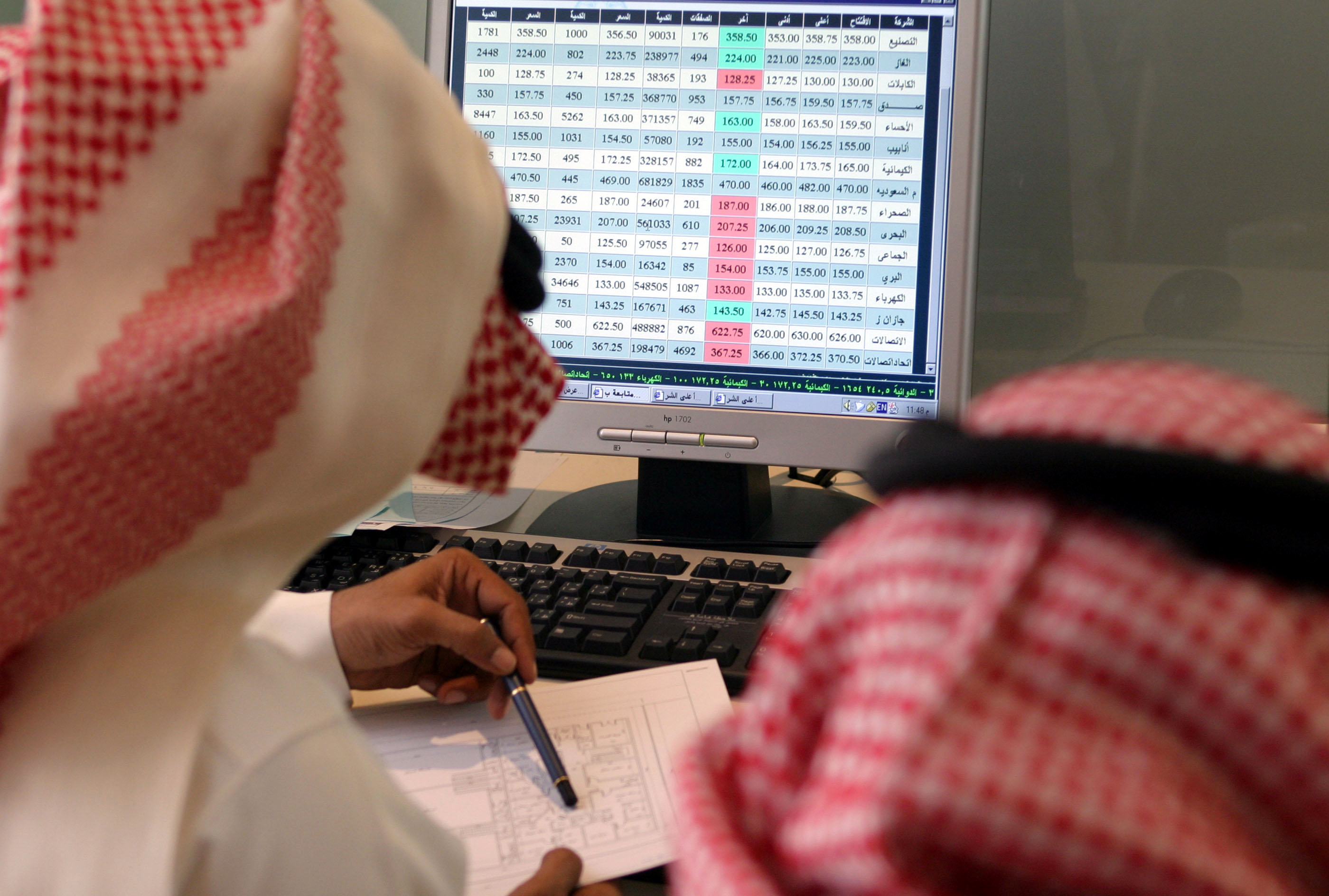  المؤشر السعودي يواصل تراجعه للجلسة الثانية على التوالي بنسبة 0.32%