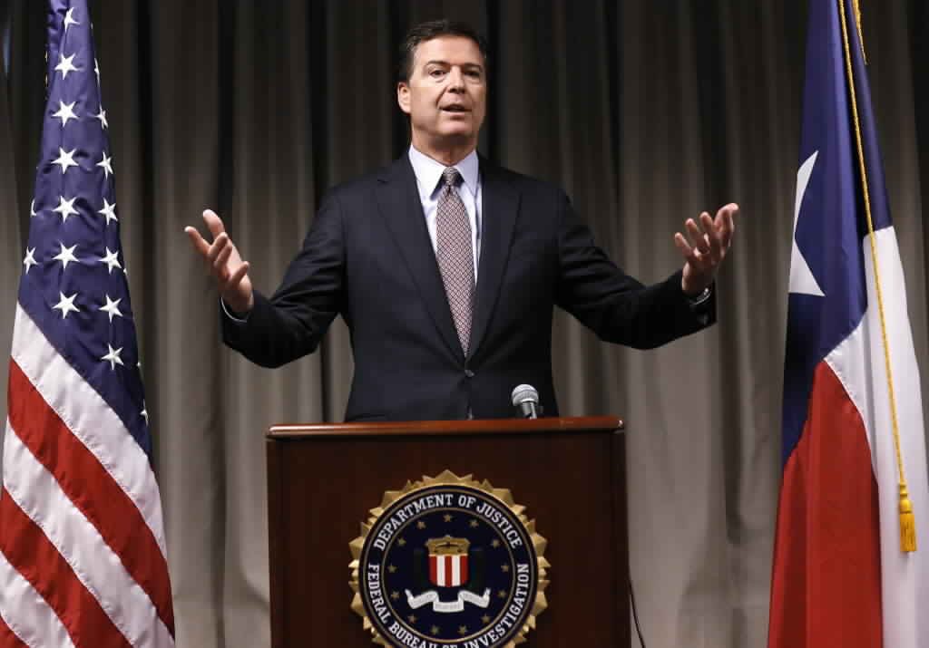 ترامب يقيل مدير مكتب التحقيقات الفدرالي جيمس كومي