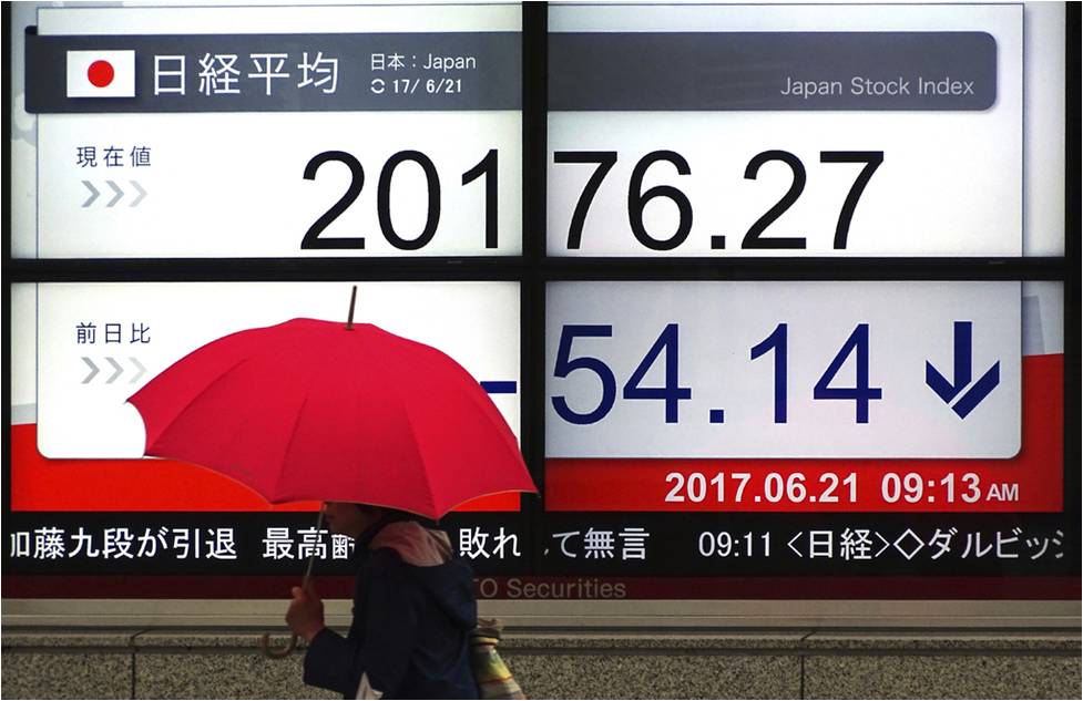  الأسهم اليابانية تغلق منخفضة بقيادة سهم سوفت بنك