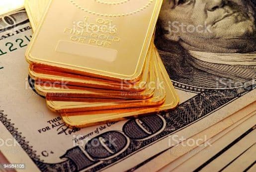 أسعار الذهب ترتفع بالتزامن مع انخفاض الدولار حسب تداولات الاثنين